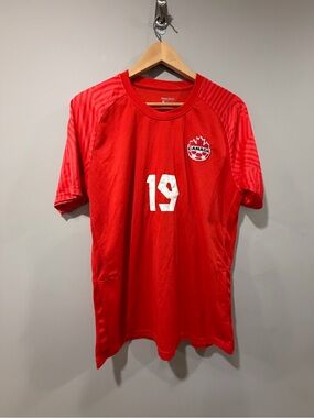 2022 Canada National Team Alphonso Davies' Football Soccer Jersey